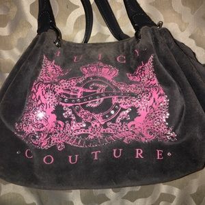Juicy couture grey handbag
